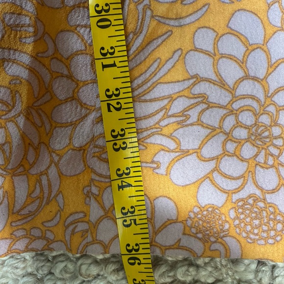 Vintage 1950s Madmen Handmade metal zip Pucci style print Shift Dress M/L - Picture 11 of 11